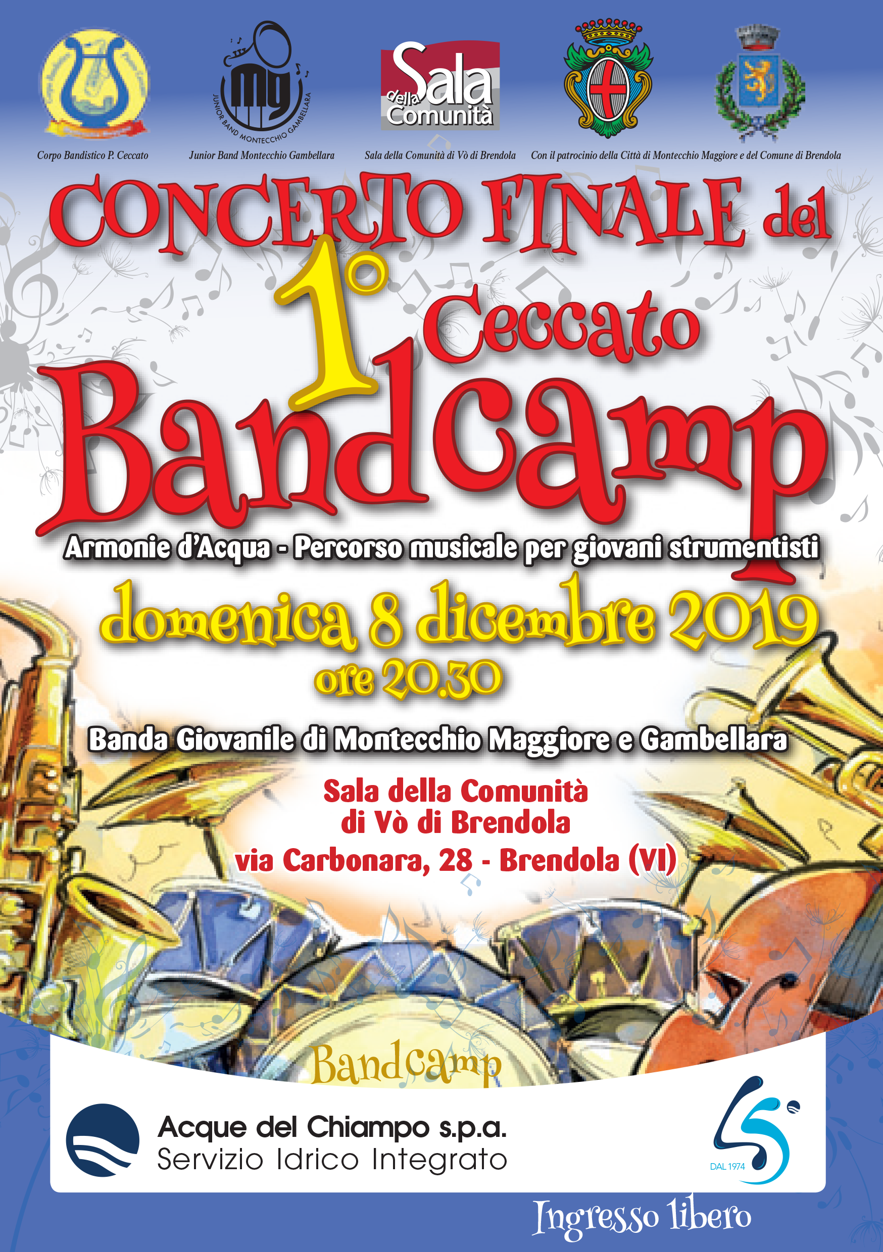 Volantino BandCamp 8 Dicembre